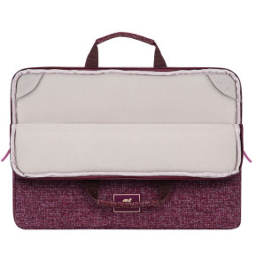 Housse avec poignées Rivacase Anvik 7913 rouge bourgogne pour MacBook Pro 14 et ordinateurs portables 13.3" (7913 burgundy red)