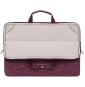 Housse avec poignées Rivacase Anvik 7913 rouge bourgogne pour MacBook Pro 14 et ordinateurs portables 13.3" (7913 burgundy red)