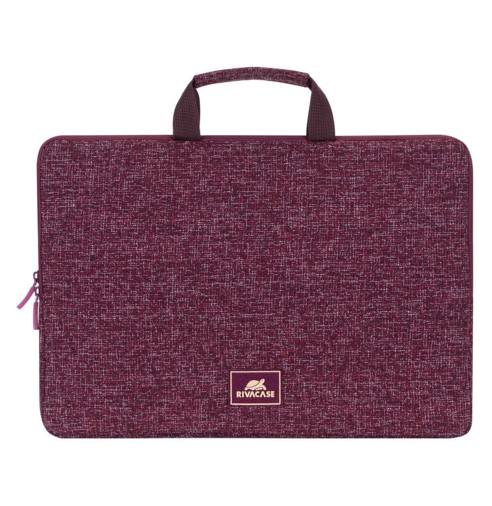 Housse avec poignées Rivacase Anvik 7913 rouge bourgogne pour MacBook Pro 14 et ordinateurs portables 13.3" (7913 burgundy red)