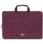 Housse avec poignées Rivacase Anvik 7913 rouge bourgogne pour MacBook Pro 14 et ordinateurs portables 13.3" (7913 burgundy red)