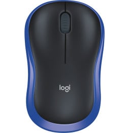 Souris Logitech sans fil M185 bleu
