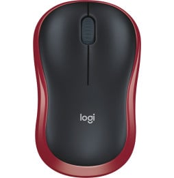 Souris Logitech sans fil M185 Rouge