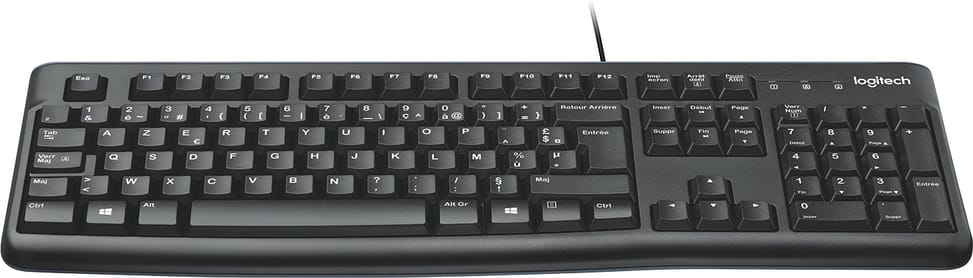 لوحة مفاتيح USB Logitech K120 - AZERTY — صورة 2