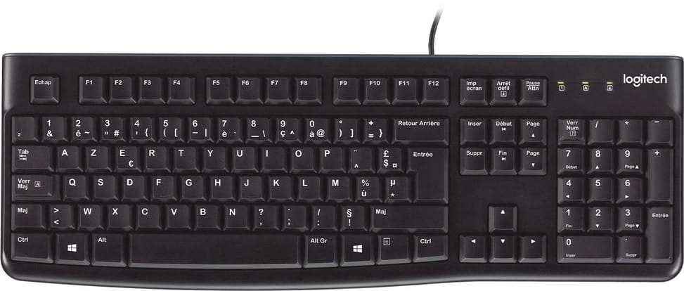 لوحة مفاتيح USB Logitech K120 - AZERTY — صورة 1
