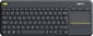 Clavier sans fil avec pavé tactile intégré Logitech K400 Plus (AZERTY, Français)