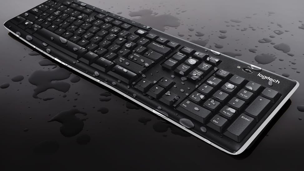 Logitech Wireless Desktop MK270 - Ensemble sans fil souris + clavier (AZERTY Français)