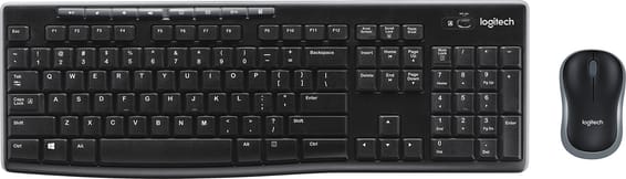 Logitech Wireless Desktop MK270 - Ensemble sans fil souris + clavier (AZERTY Français)