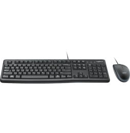 Clavier Souris LOGITECH avec fil MK120 - MediaClic