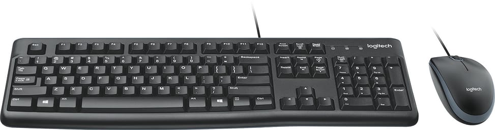 Logitech Desktop MK120 - Ensemble souris + clavier (AZERTY Français)