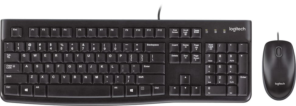 Logitech Desktop MK120 - Mouse + Keyboard Combo (French AZERTY) — image 1