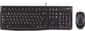 Logitech Desktop MK120 - Ensemble souris + clavier (AZERTY Français)