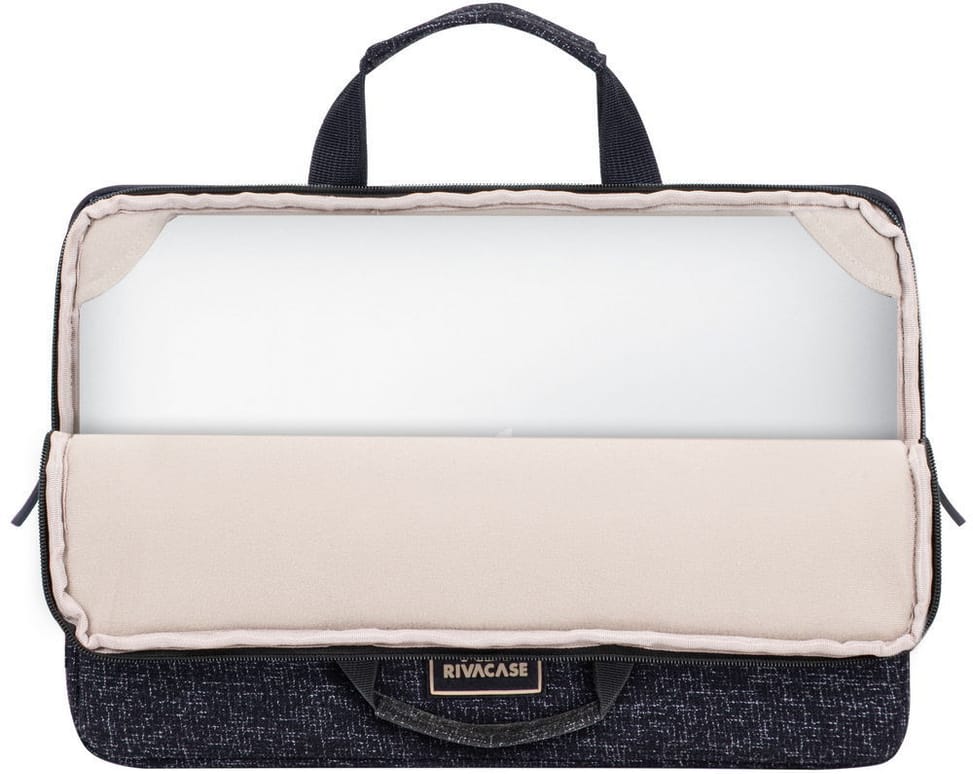 Housse avec poignées Rivacase Anvik 7913 Noir pour MacBook Pro 14 et ordinateurs portables 13.3" (7913 black)