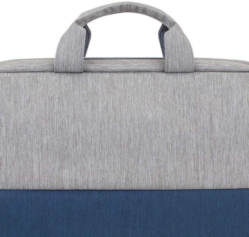Sacoche Rivacase Prater 7532 Gris Bleu foncé pour ordinateurs portables 15,6" (RIVA 7532)