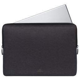 Housse Rivacase Suzuka 7703 Noir pour ordinateurs portables 13.3" et Macbook Pro 14 (7703 Black)