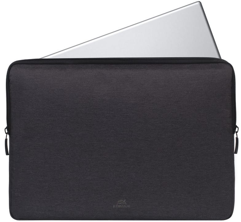 Housse Rivacase Suzuka 7703 Noir pour ordinateurs portables 13.3" et Macbook Pro 14 (7703 Black)