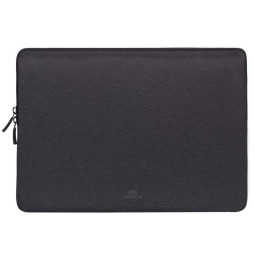 Housse Rivacase Suzuka 7703 Noir pour ordinateurs portables 13.3" et Macbook Pro 14 (7703 Black)