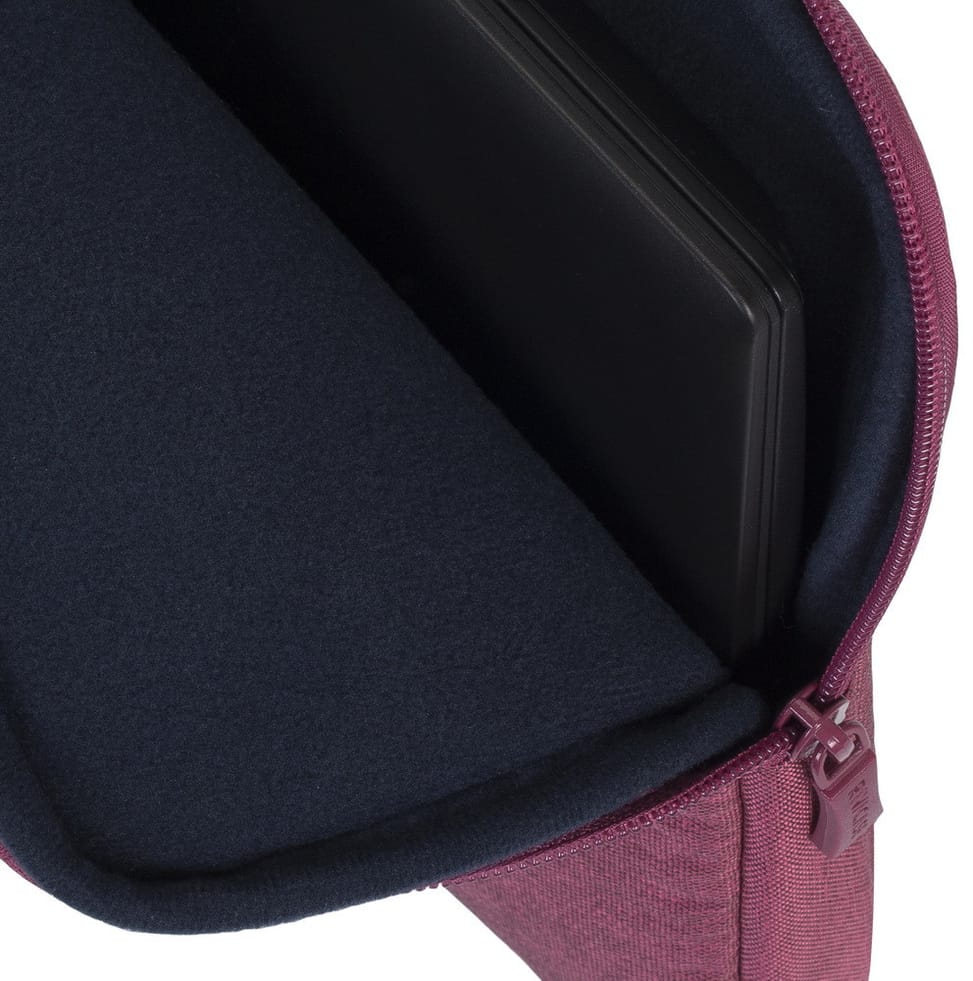 Housse Rivacase Suzuka 7703 Rouge pour ordinateurs portables 13.3" et Macbook Pro 14 (7703 Red)