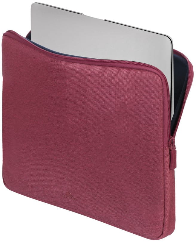 Housse Rivacase Suzuka 7703 Rouge pour ordinateurs portables 13.3" et Macbook Pro 14 (7703 Red)