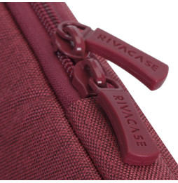 Housse Rivacase Suzuka 7704 Rouge pour ordinateurs portables 13.3-14" (7704 Red)