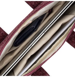 Sacoche Rivacase Anvik 7921 rouge bourgogne pour ordinateurs portables 14" (7921 burgundy red)