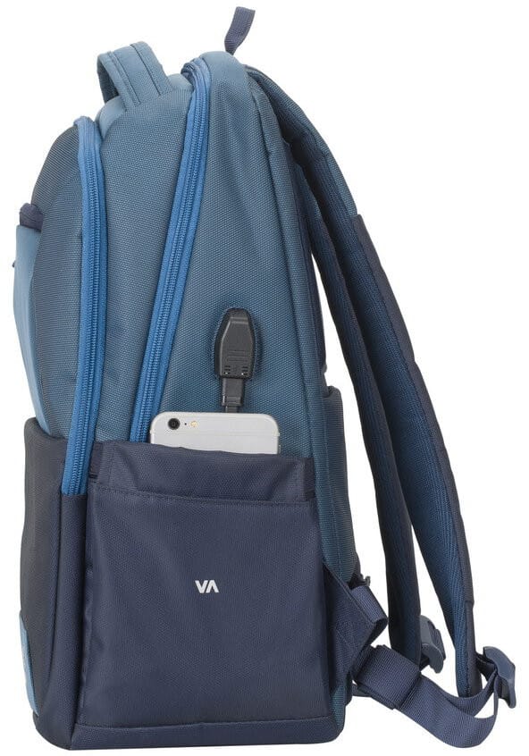 Sac à dos Rivacase 7767 Blue Aquamarine pour ordinateurs portables 15,6" (7767 blue)