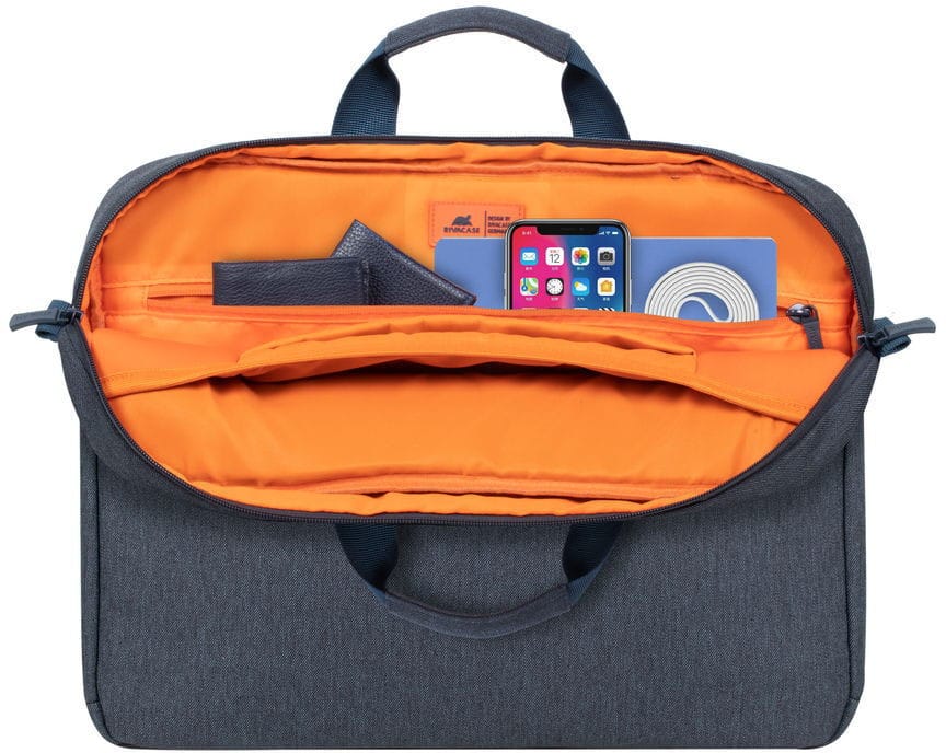 Sacoche Rivacase Galapagos 7731 gris foncé pour ordinateurs portables 15,6" (7731 Dark grey)