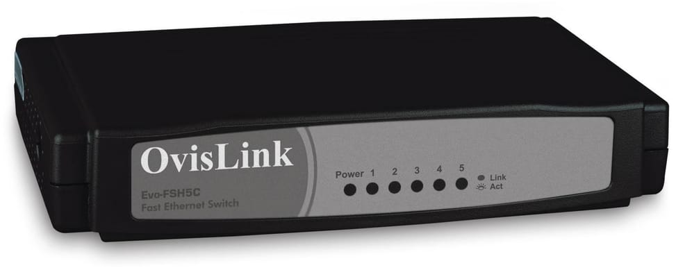 Switch Non Administrable OvisLink Fast Ethernet 5 ports — image 1