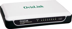 Switch Non Administrable OvisLink Gigabit Ethernet 8 ports RJ45 10/100/1000 Mbps