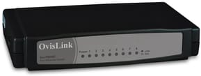 Switch OvisLink Non Administrable Fast Ethernet 8 ports RJ45 10/100 Mbps