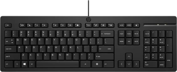 Clavier filaire HP 125 QWERTY - Arabe