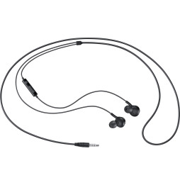 Écouteurs Samsung earphones Noir - Jack 3,5 mm (EO-IA500BBEGWW) prix Maroc