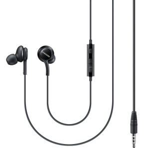 Écouteurs Samsung earphones Noir - Jack 3,5 mm (EO-IA500BBEGWW) prix Maroc