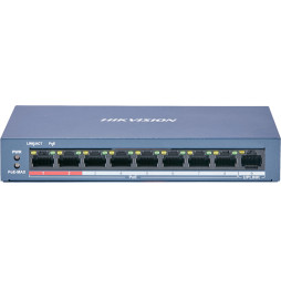 Switch Non Administrable HIKVISION 8 Ports Fast Ethernet 10/100 POE (DS-3E0109P-E-M-B)