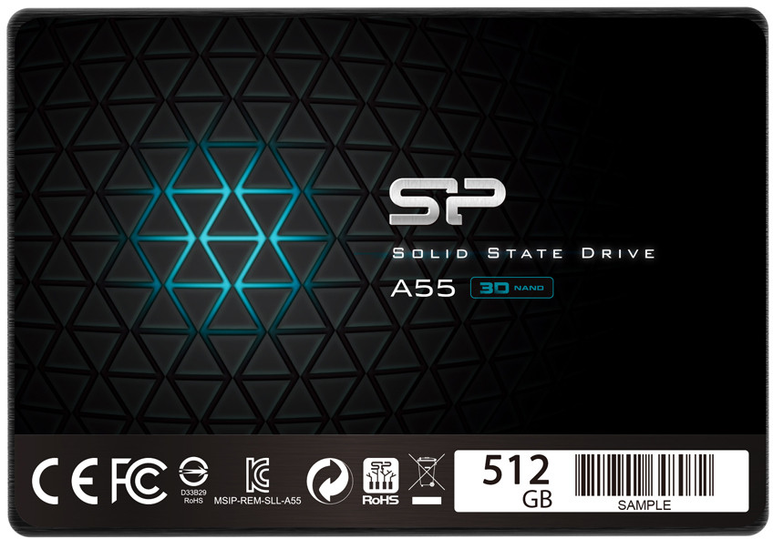 DISQUE SILICON POWER Ace A55 - SSD - 512 Go - interne - 2.5 - SATA 6Gb/s  *SP512GBSS3A55S25 *