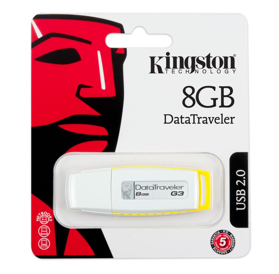 Clé USB Kingston DataTraveler Generation 3 (G3) - 8 GB — image 3