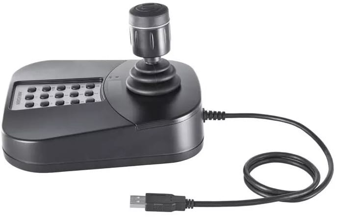 Clavier USB joystic HIKVISION pour caméra de vidéosurveillance et NVR avec contrôle PTZ 3D et joystic (DS-1005KI)