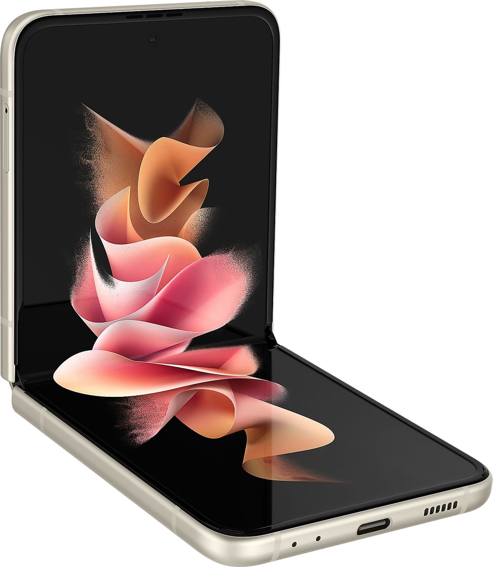 Smartphone Samsung Galaxy Z Flip 3 5G Crème (Dual Sim)