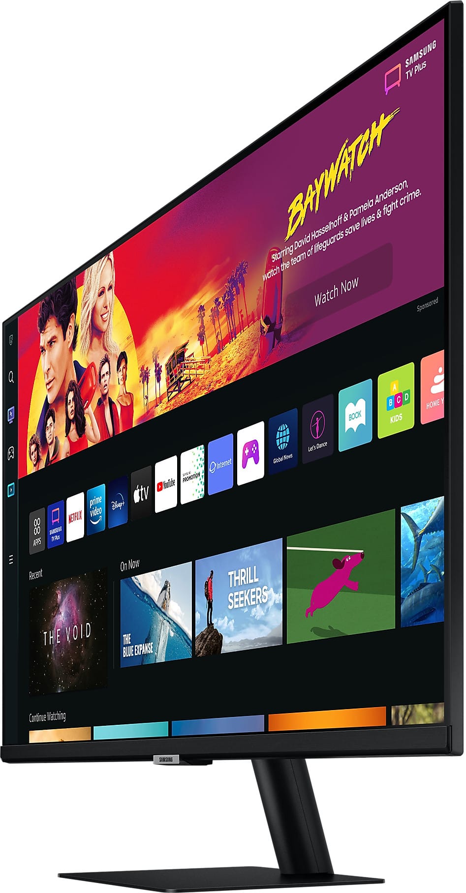 Écran 32" 4K Samsung Plat SMART - Format 16:9 - (LS32BM700UMXZN)