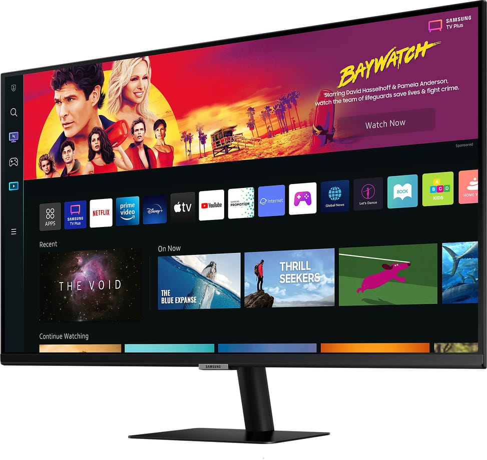 Écran 32" 4K Samsung Plat SMART - Format 16:9 - (LS32BM700UMXZN)