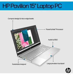 Ordinateur portable HP Pavilion Laptop 15-eg0038nk (601C9EA)