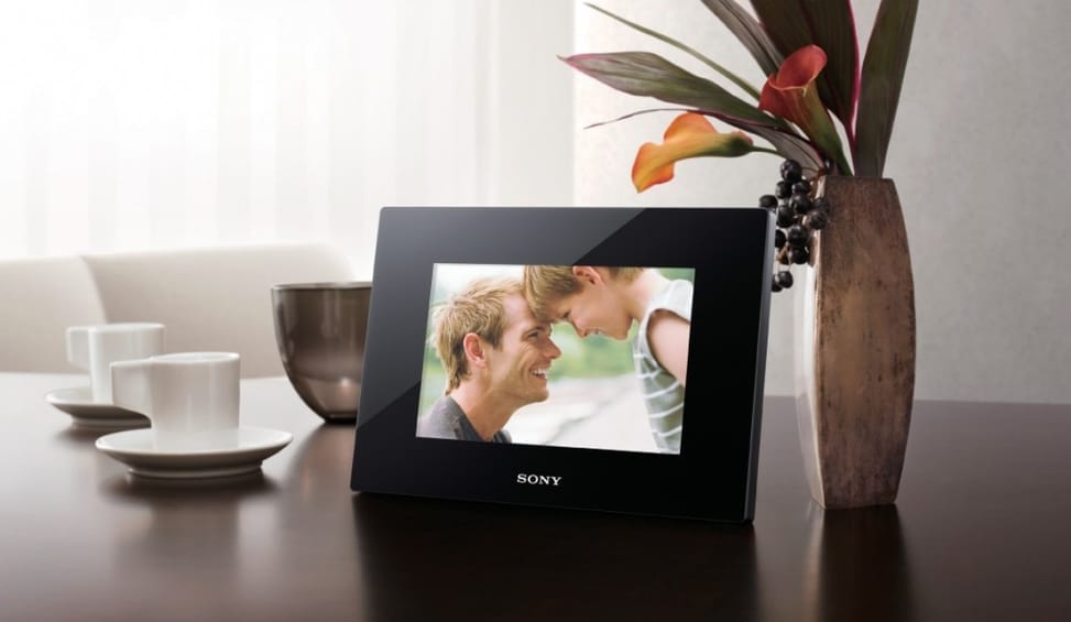 Cadre photo numérique Sony DPF-A710 - écran LCD 7" - 128 Mo