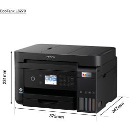 Epson EcoTank L6270 Imprimante pro multifonction à réservoirs rechargeables (C11CJ61404)