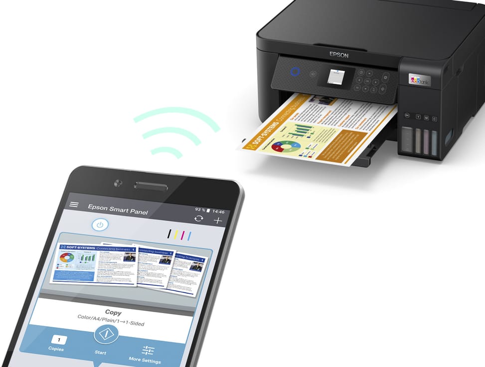 Epson EcoTank L4260 Refillable Ink Tank Multifunction Printer (C11CJ63411) — image 9
