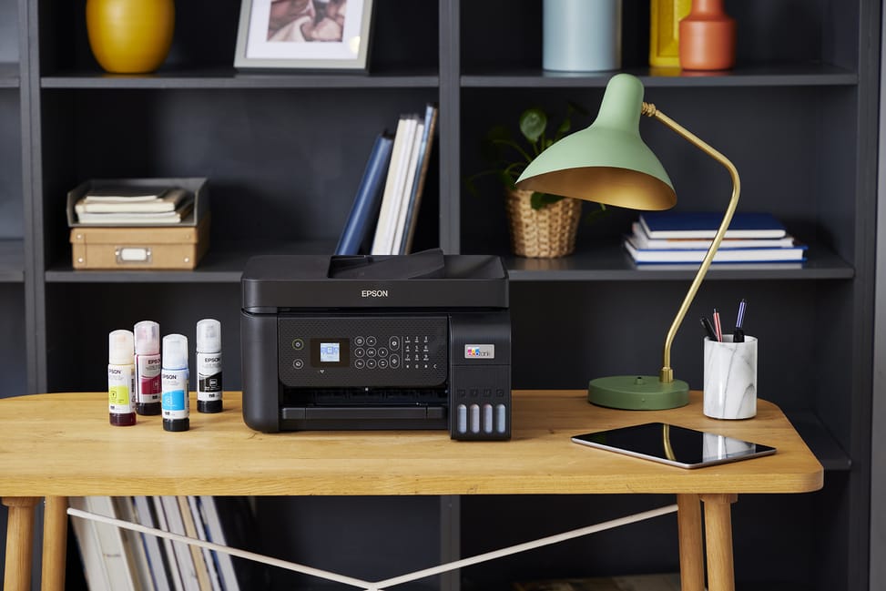 طابعة احترافية متعددة الوظائف بخزانات حبر قابلة لإعادة التعبئة Epson EcoTank L5290 (C11CJ65405) — صورة 12
