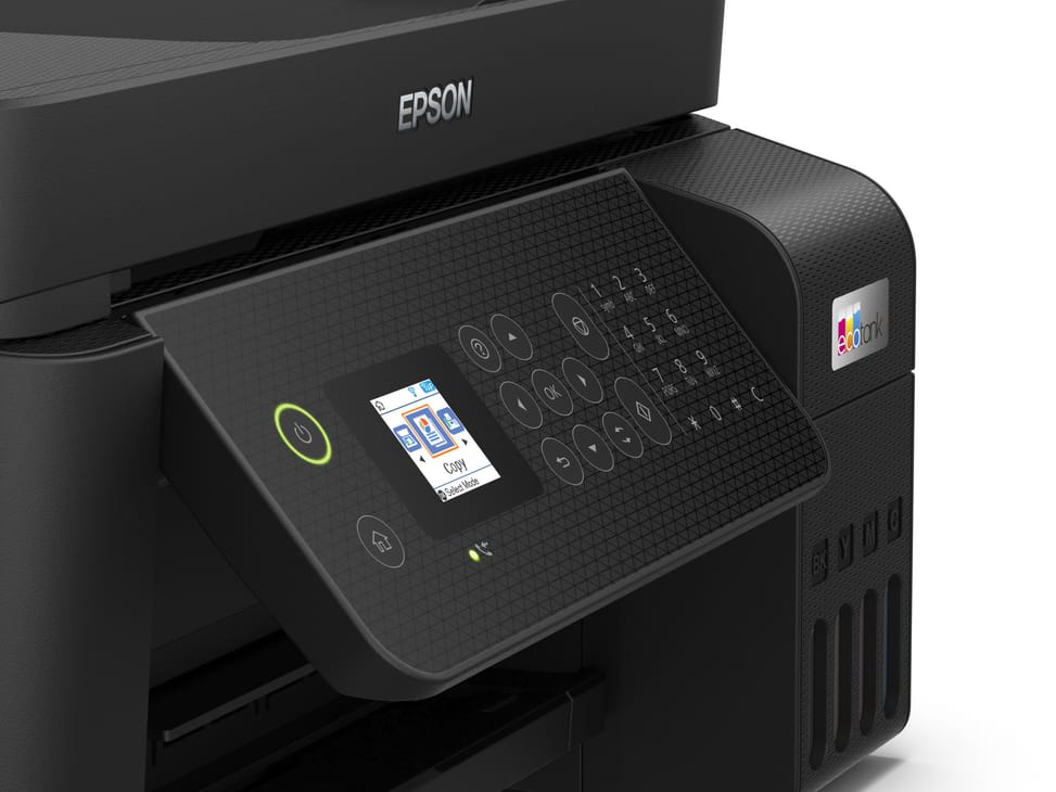 طابعة احترافية متعددة الوظائف بخزانات حبر قابلة لإعادة التعبئة Epson EcoTank L5290 (C11CJ65405) — صورة 9