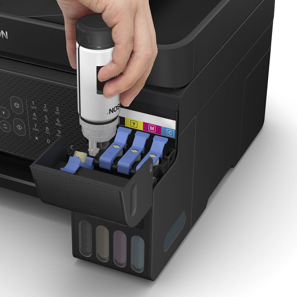 طابعة احترافية متعددة الوظائف بخزانات حبر قابلة لإعادة التعبئة Epson EcoTank L5290 (C11CJ65405) — صورة 8