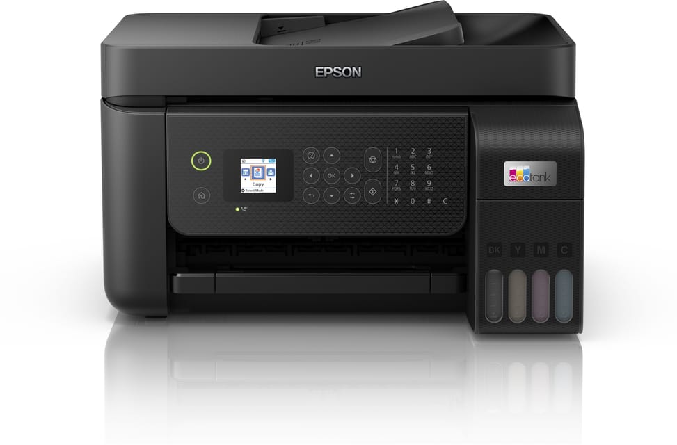 طابعة احترافية متعددة الوظائف بخزانات حبر قابلة لإعادة التعبئة Epson EcoTank L5290 (C11CJ65405) — صورة 1