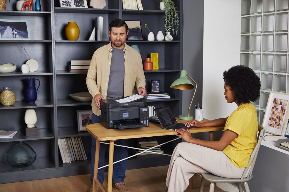 طابعة احترافية متعددة الوظائف بخزانات حبر قابلة للتعبئة Epson EcoTank L6290 (C11CJ60405) — صورة 15