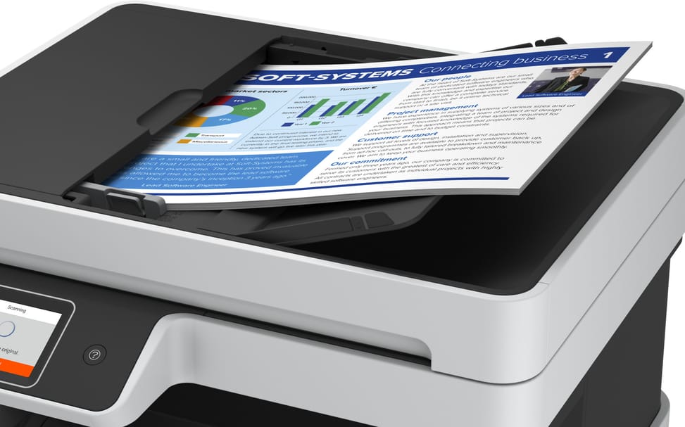 طابعة متعددة الوظائف بخزانات حبر قابلة لإعادة التعبئة Epson EcoTank L6490 (C11CJ88404) — صورة 6