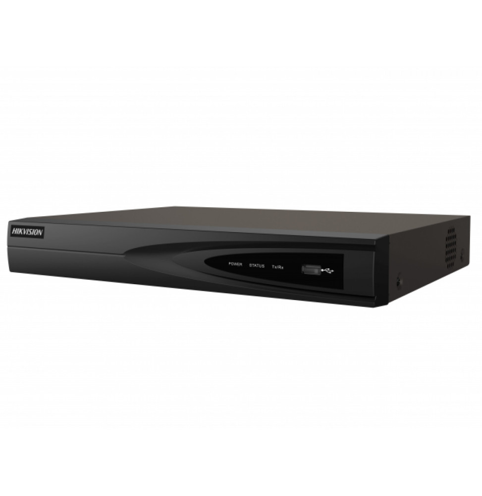 Enregistreur vidéo NVR Hikvision | 4 canaux PoE | 1 emplacement disque dur (DS-7604NI-K1-4P-C)